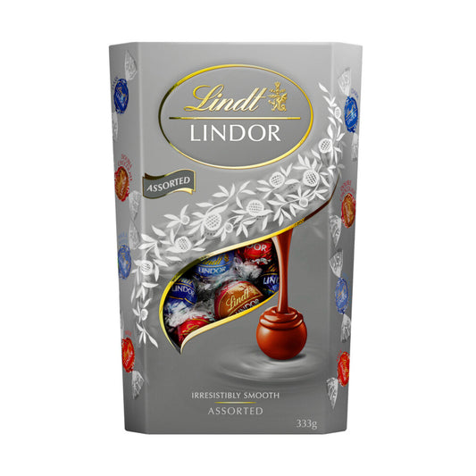 Lindt Silver Assorted Chocolate Cornet 333g