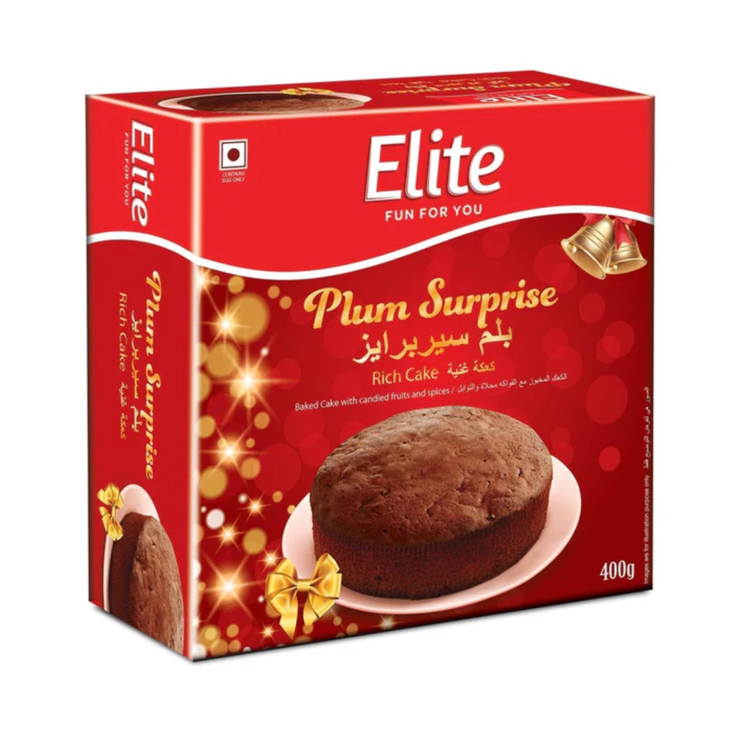 Elite Plum Surprise Cake 400g