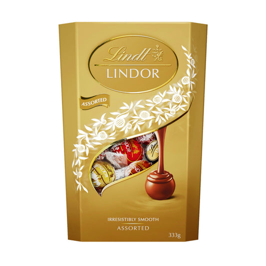Lindt Lindor Assorted Chocolate Cornet 333g