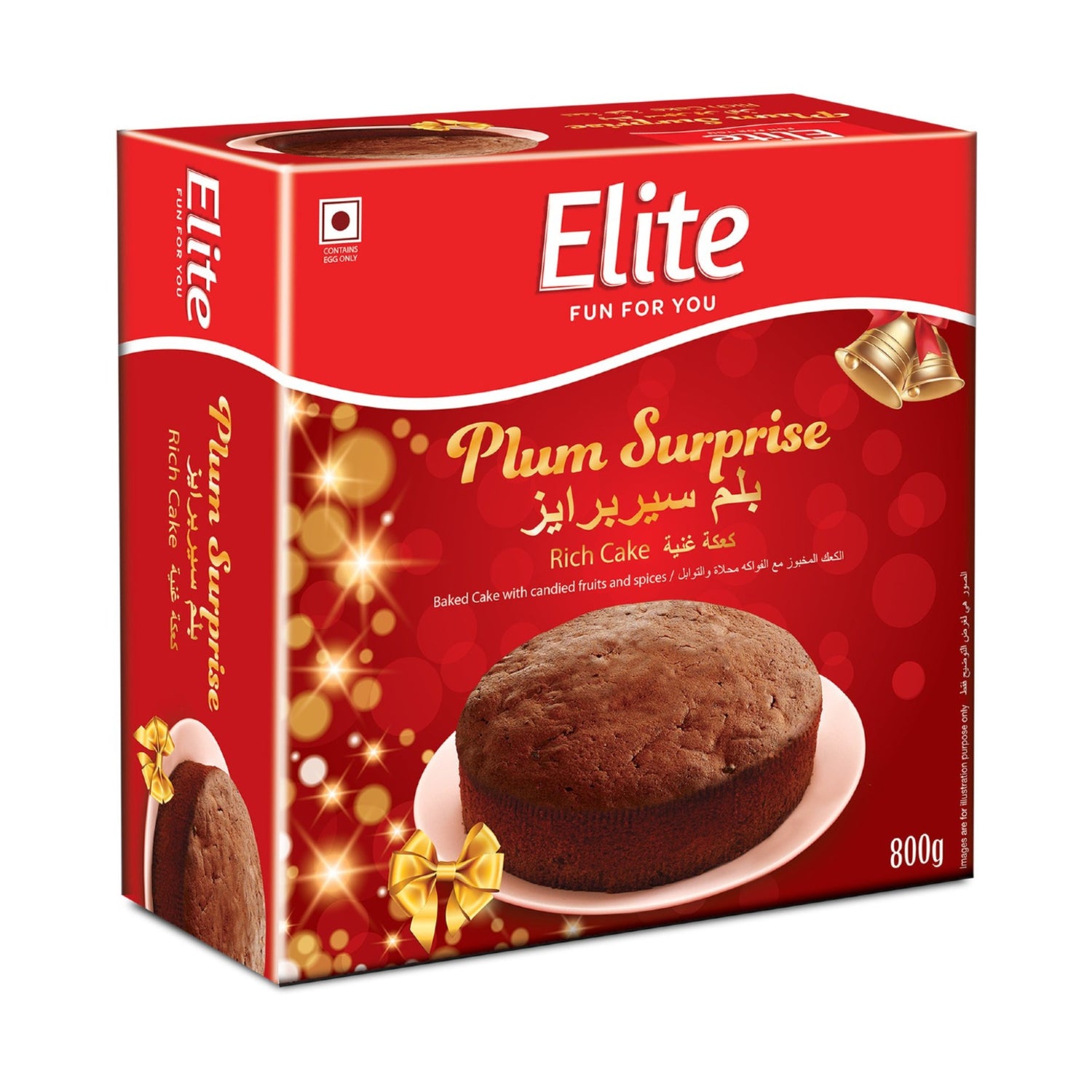 Elite Plum Surprise Cake 800g Online in MerrySlice in Australia